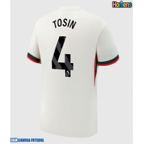 Camisa de Futebol Chelsea Tosin Adarabioyo #4 Equipamento Secundário 2025-26 Manga Curta